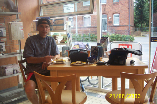 Bei verdienter Pause